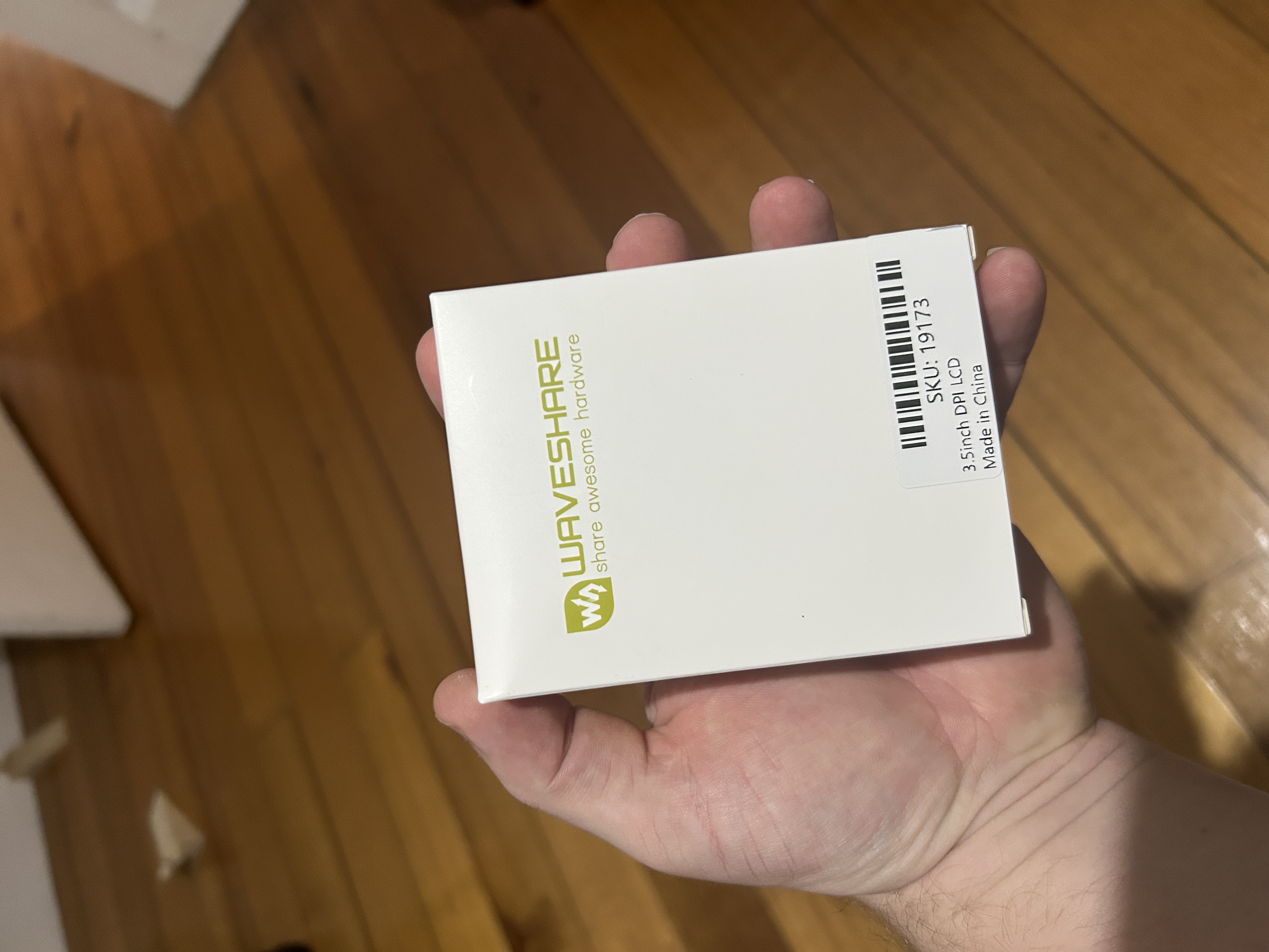 WaveShare screen packaging